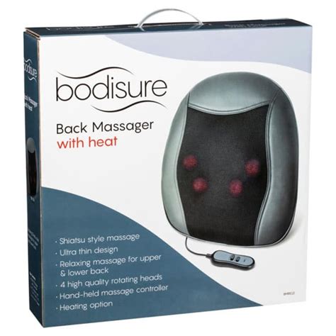 Bodisure Back Massager With Heat 9345207000561