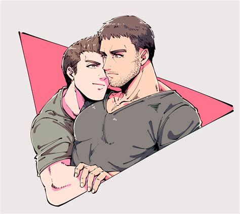 Chris Redfield And Piers Nivans Resident Evil And 1 More Drawn By