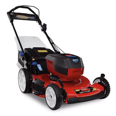toro recycler personal pace    max cordless electric lawnmower tool   home