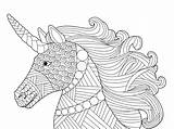 Mandalas Unicornios Unicornio Recopilando Fuimos Podrán sketch template