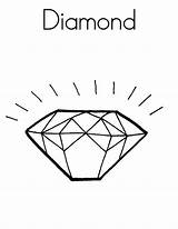 Coloring Diamond Shape Pages Popular sketch template