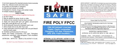 fire retardant  plastic flame retardant coating  styrofoam polyurethane foam polystyrene