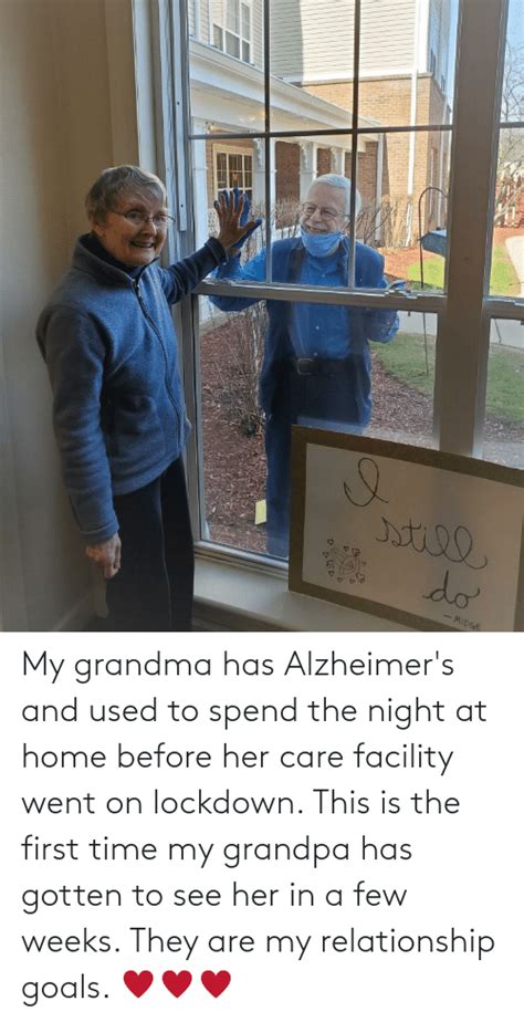 My Grandma Has Alzheimer S And Used To Spend The Night At Home Before