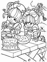 Coloring Pages Rainbow Brite sketch template