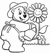 Coloring Kids Flowers Pages Popular Coloringhome sketch template