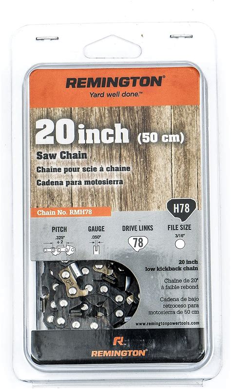 amazoncom arnold remington   chainsaw chain fits models rm  rmr garden