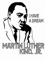 Luther Martin King Coloring Pages Dr Getcolorings Print Color sketch template