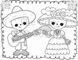 Dia Muertos Los Preschool Activities Color Print Coloring Learning Coco Family Movie Work Matching Game Night Cardstock Recognition Way Great sketch template
