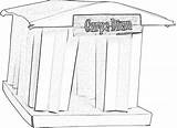 Kleurplaat Tempel Griekse Origami Greek Temple Kleurplaten Joostlangeveldorigami sketch template