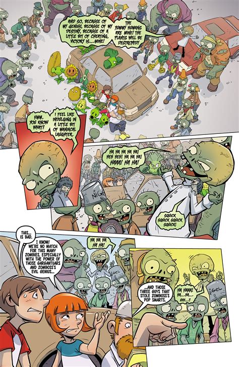 Plants Vs Zombies Grown Sweet Home Issue 6 Read Plants Vs Zombies