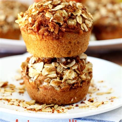 Apple Cinnamon Muffins With Oat Streusel Topping Kims Cravings