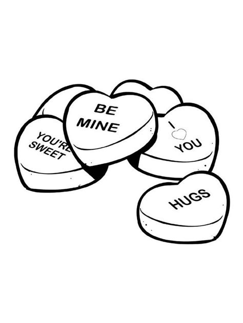 valentines day chocolate valentines day coloring page valentine