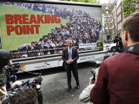 nigel farages anti immigrant poster reported  police  claims  incites racial hatred