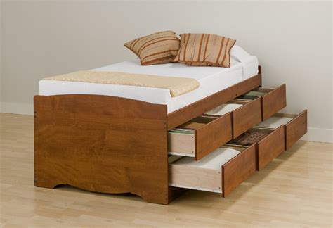 elevated platform bed create  visual interest   bedroom