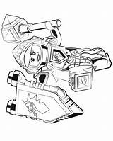 Nexo Knights Lego Macy Coloring Pages Fun Kids sketch template