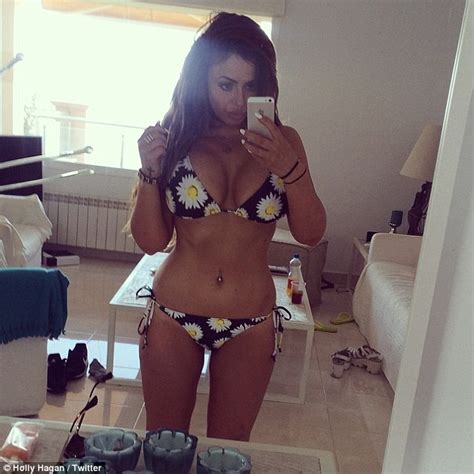 geordie shore s holly hagan shows off new slimline figure in sexy holiday selfies daily mail