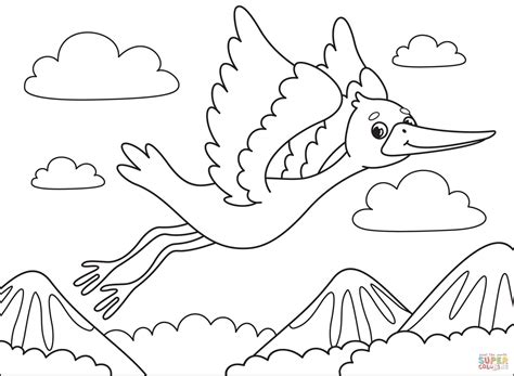 stork coloring pages coloring home