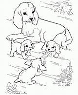 Coloring Puppies Pages Kittens Popular sketch template