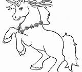 Unicorn Pages Fancy Coloring Kids Template Printable Getcolorings sketch template