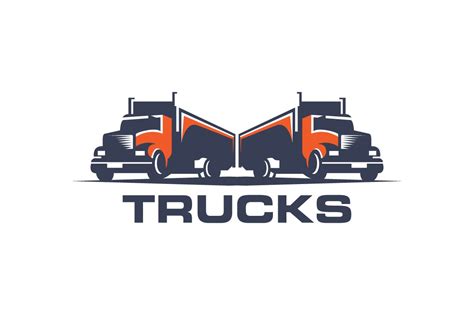 double trucks logo logo templates creative market