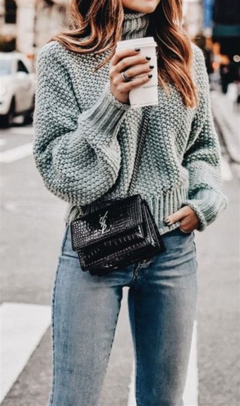 colour outfit    winter outfit ideas winter clothing street fashion casual wear