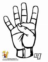 Coloring Asl Pages Number Sign Language Clipartmag Gif Popular sketch template