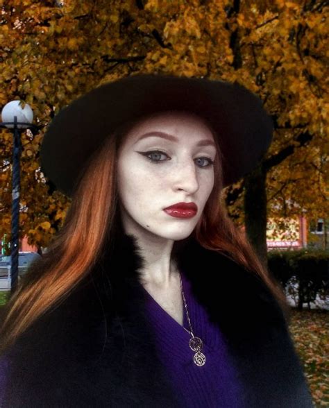 classify redhead gothic russian girl christina clementia