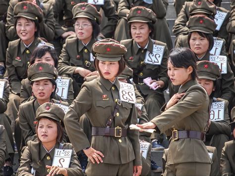 north korean female soldier nude
