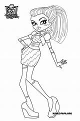 Monster High Frankie Kolorowanki Stein Fargelegge Dzieci Tegninger Fargelegg Colouring sketch template