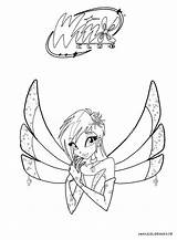 Winx Tecna Enchantix Gratuit sketch template