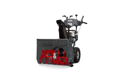 briggs  stratton  snow thrower review   reviewed