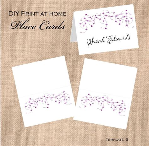 pin  printable place cards