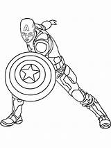 America Captain Coloring Pages Printable Capitan Lego Print Avengers Cartonionline Color Avenger First Shield Easy Getcolorings Choose Board Cartoon Great sketch template