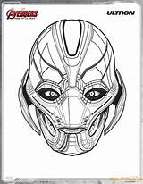 Ultron Pages Avengers Coloring Printable Superhero Age Marvel Hulk Widow Cartoons Choose Board Coloringpagesonly Color sketch template