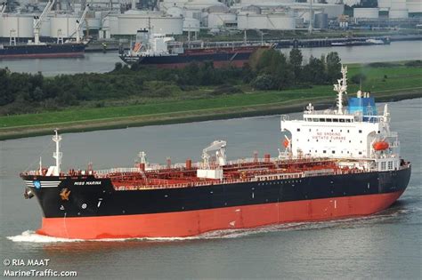 vessel details for miss marina oil chemical tanker imo 9528380