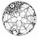 Magical Circle Magic Drawing Deviantart Symbols Spell Fantasy Drawings Elements Circles Getdrawings Wallpaper Choose Board sketch template