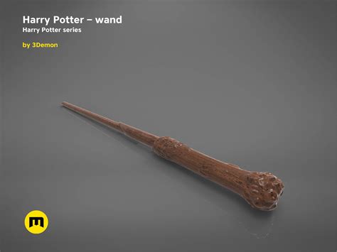3d Printable Model Harry Potter Wand Version 1 Harry 1