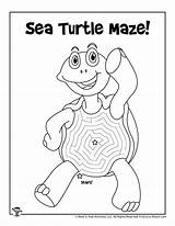 Mazes Maze Coloring Woojr sketch template