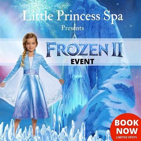 frozen ii event  kids  boca raton  princess spa