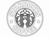 Starbucks Pages Coloringhome Getdrawings sketch template