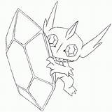 Coloring Pokemon Mega Pages Ex Evolved Drawing Popular sketch template