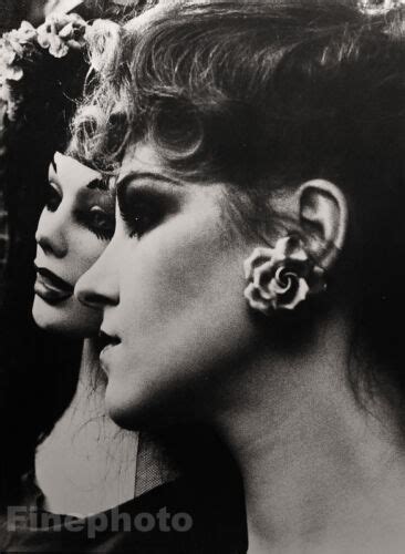 1974 Vintage Irina Ionesco 16x12 Photo Gravure Female Gothic Fashion