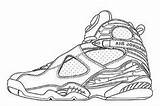 Jordan Air Retro Coloring Pages Shoes Shoe Nike Template Jordans Dibujo Sheets Dibujos Sneaker Sneakers Zapatillas Michael Sketch Book Zapatos sketch template