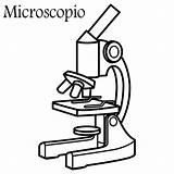 Microscope Microscopio Para Colorear Parts Coloring Worksheet Template sketch template