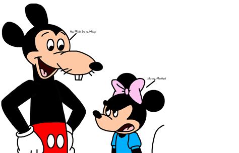 Mortimer Impressionating Mickey To Minnie By Mega Shonen One 64 On