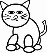 Katze Katzen Ausmalbild Ausdrucken قطه Malvorlage صوره تلوين Ausmalen Kostenlos Katzenbabys Anzeigen sketch template