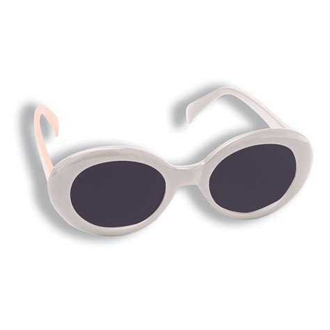 Mod White Sunglasses