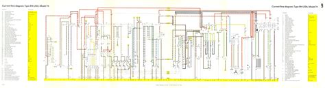 wiring diagram   electric vehicle   parts labeled  red  yellow