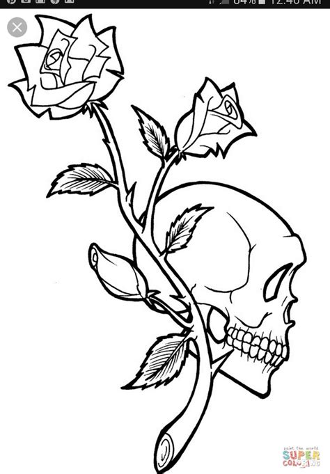 red skull printable coloring pages   feel paintcolor ideas