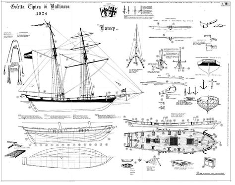 model schooner plans exclusive